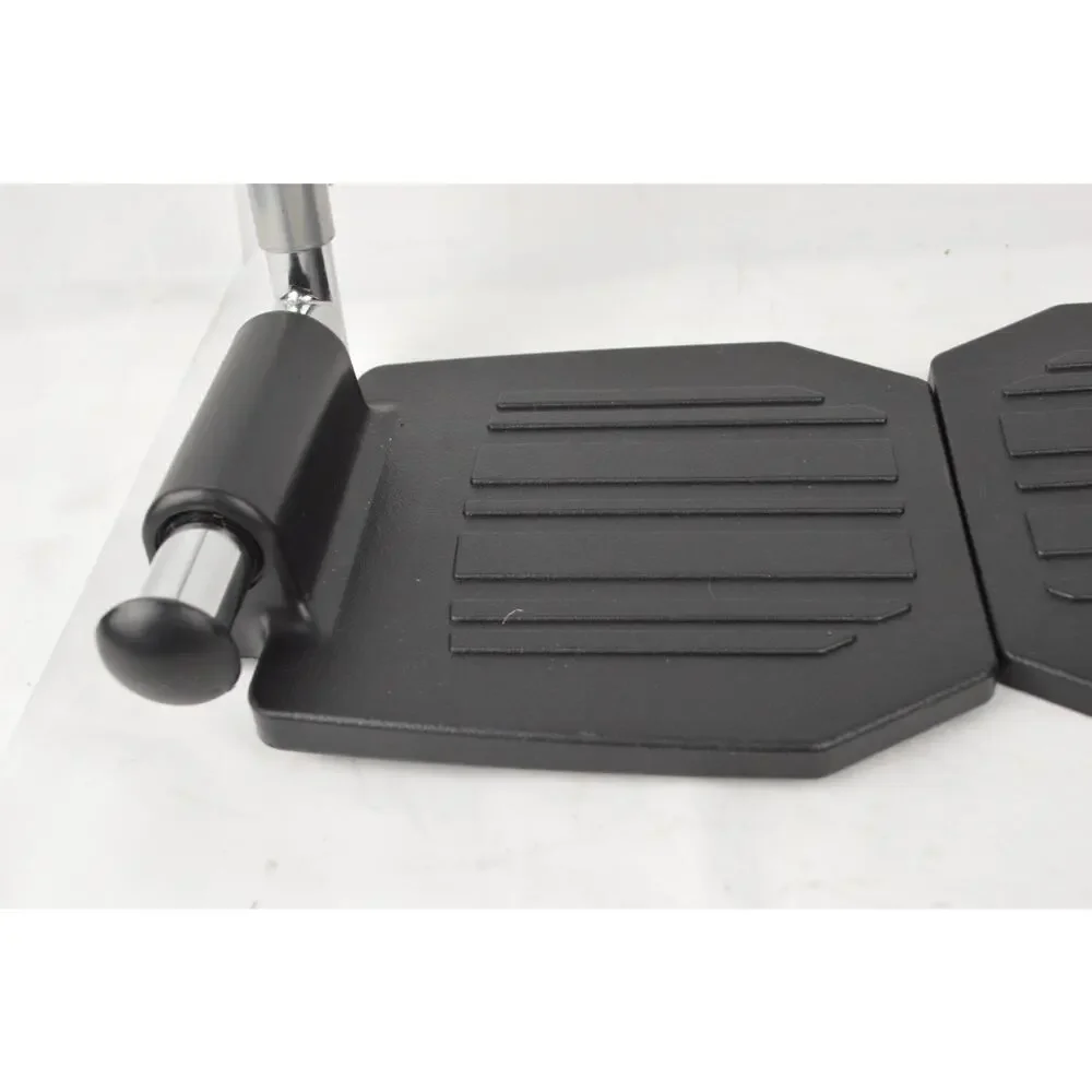 Pair Adjustable Swing Away Wheelchair Footrests Foot Plates
